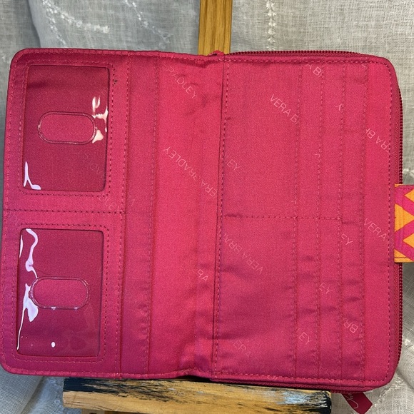 Vera Bradley large turn lock wallet - Picture 6 of 13